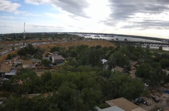 Старый мост в Астрахани
