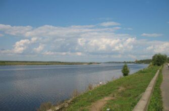 Дубна — Вид на Волгу