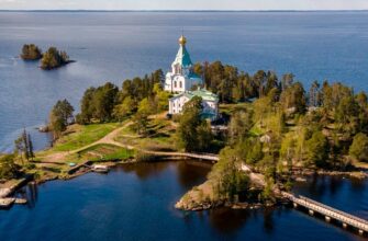 Колокольня Валаамского монастыря. Валаам