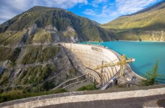 Водохранилище Ингурской ГЭС. Гал