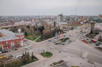Площадь Победы. Барнаул
